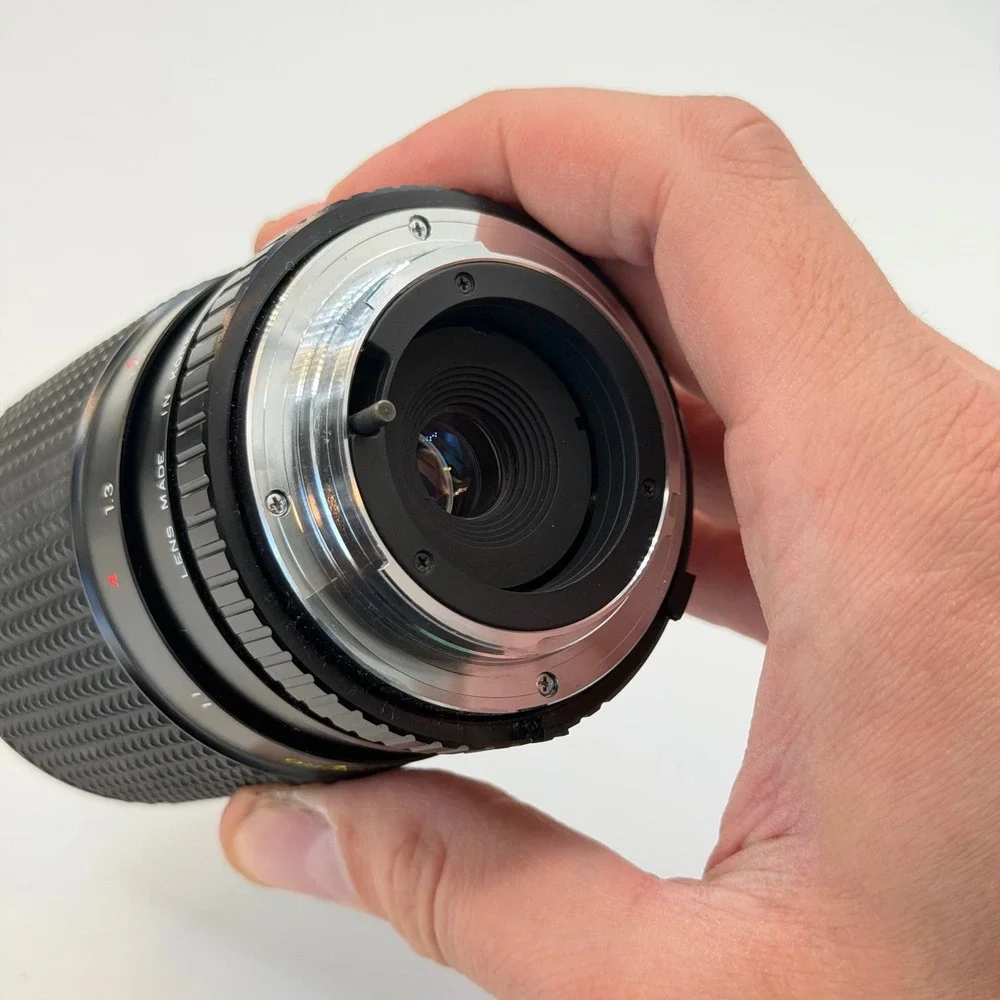 70-210mm f4-5.6 & Auto Aragon 200mm f3.5 Telephoto Lens Minolta SR Mount